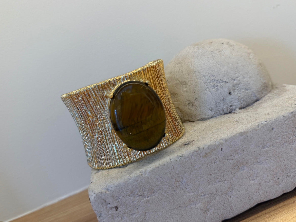 Brazalete en Aleación y Resina Acrílica Colección ELENA