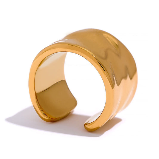Anillo en Acero de Diseño Colección LISA