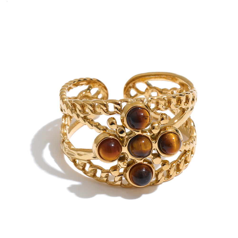 Anillo en Acero Colección MACARENA