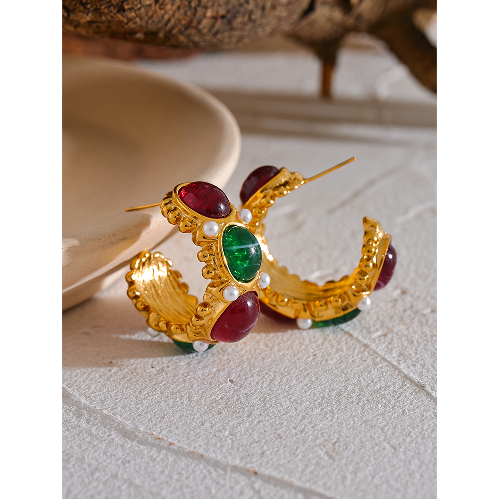 Pendientes de Acero Colección ROSALINDA