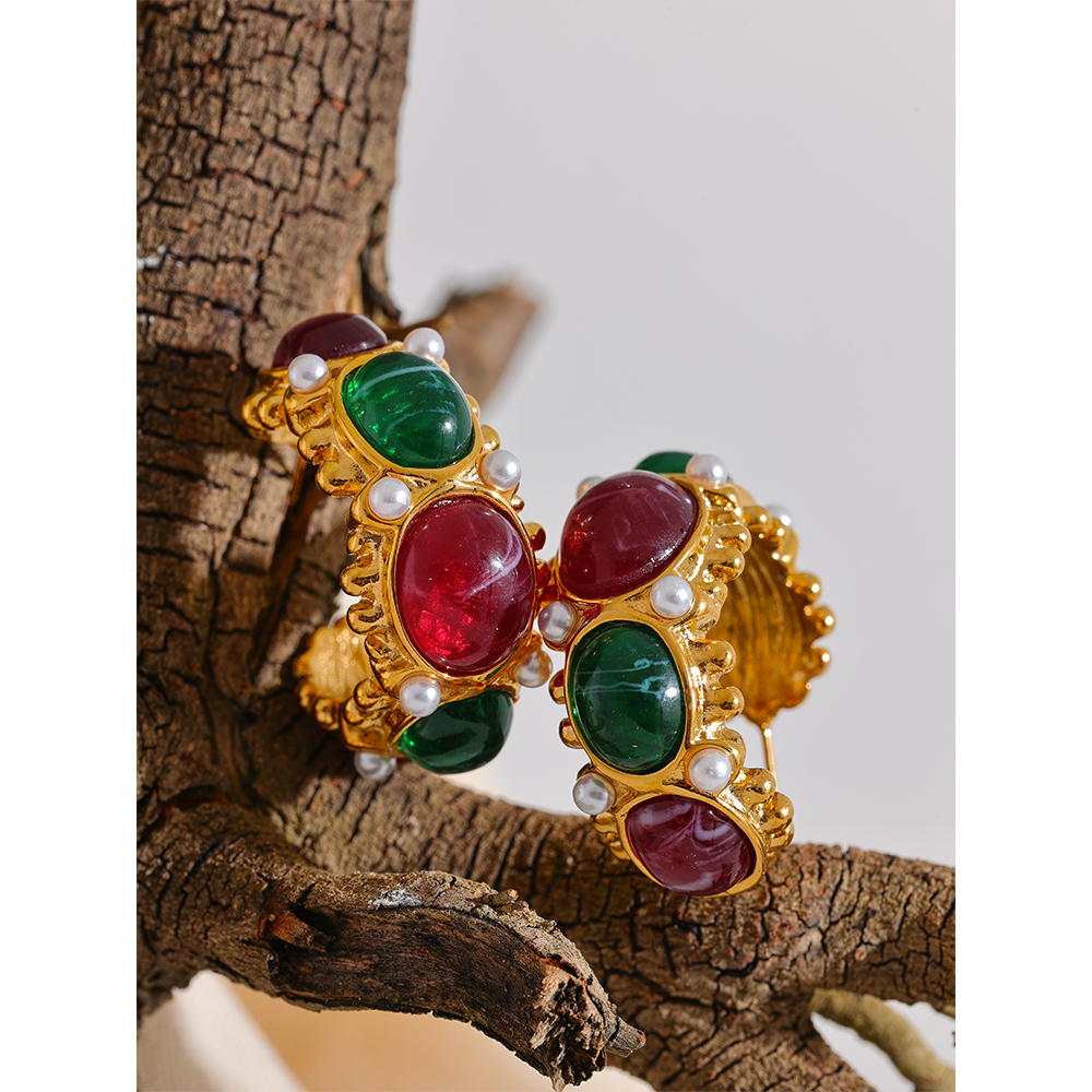 Pendientes de Acero Colección ROSALINDA