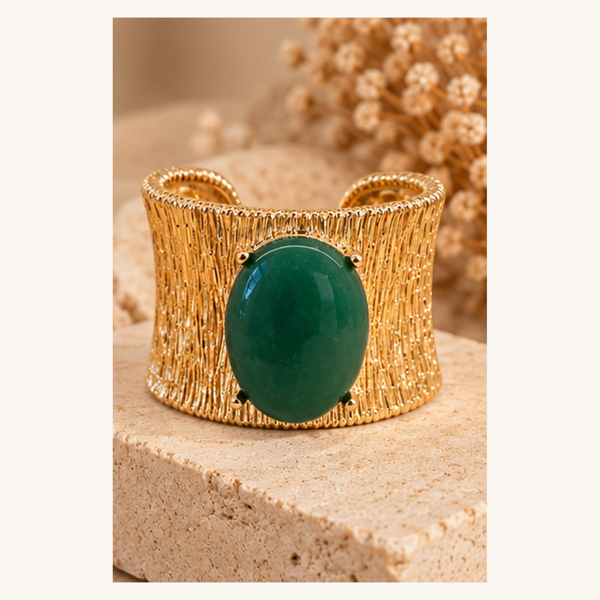 Brazalete en Aleación y Resina Acrílica Colección ELENA