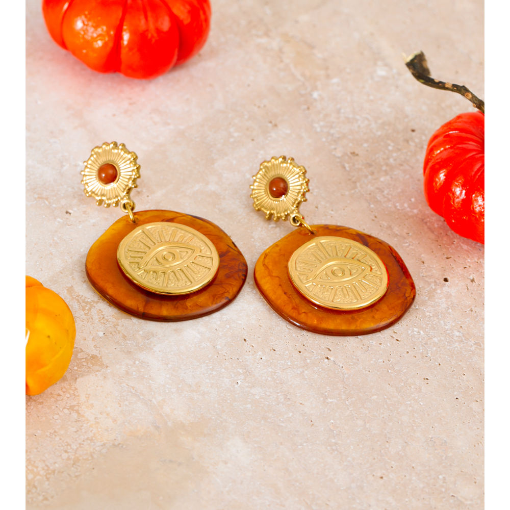 Pendientes en Acero Colección FATIMA