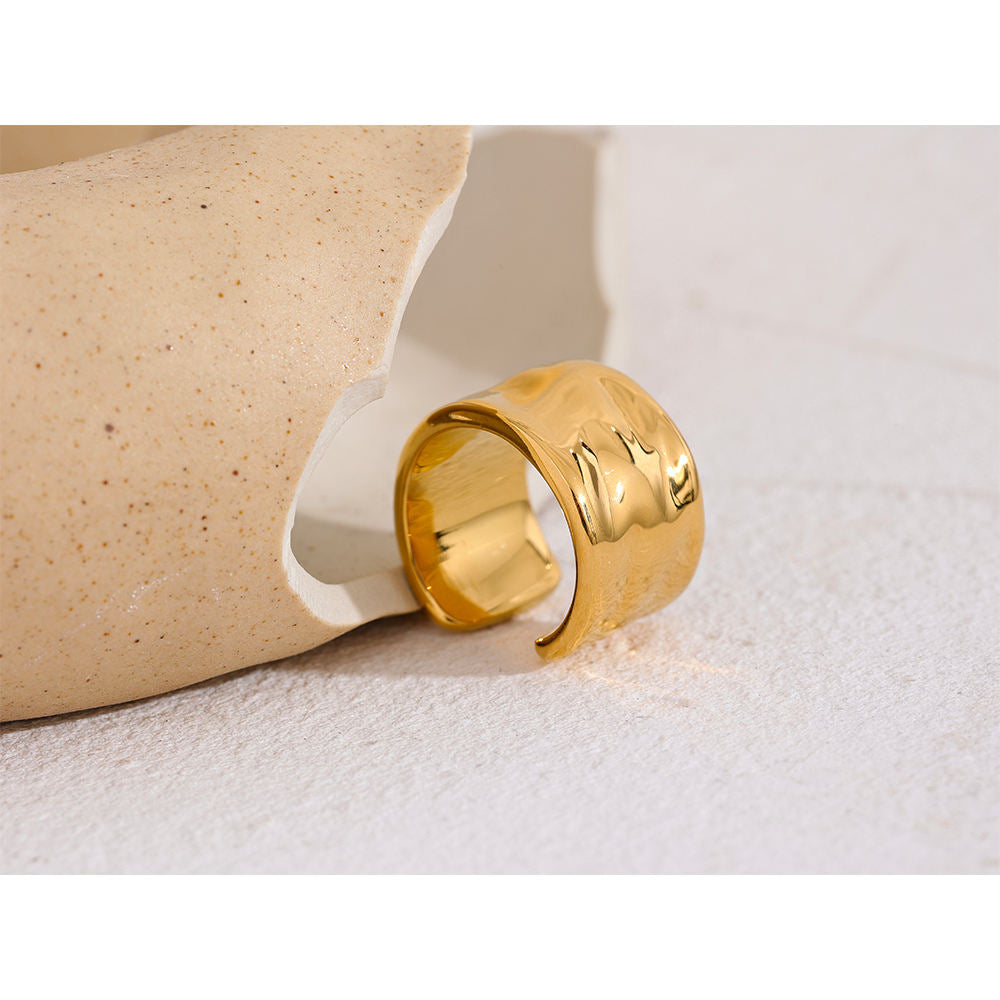 Anillo en Acero de Diseño Colección LISA