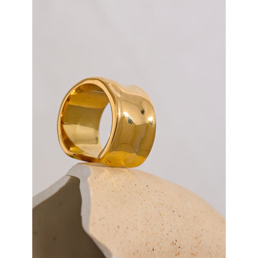 Anillo en Acero de Diseño Colección LISA