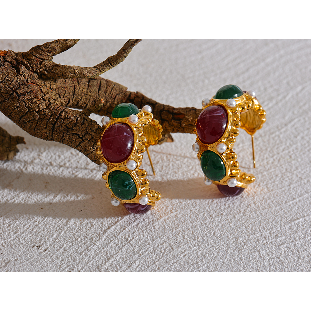 Pendientes de Acero Colección ROSALINDA